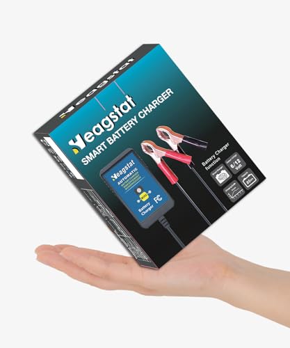 Heagstat HEAG020 Trickle Battery Charger, 12V 2000mA Battery Maintainer - size: 2A 12V
