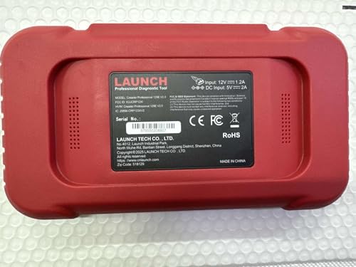 LAUNCH CRP129E V2.0 Elite OBD2 Scanner Diagnostic Tool, 12 Reset Scan Tool, FCA AutoAuth, ABS SRS Transmission Engine Code Reader, Oil/Brake/SAS/DPF/TPMS/BMS Reset, Lifetime Free Update, Auto VIN