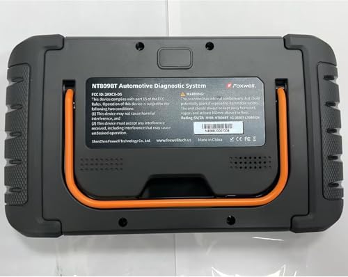 2026 FOXWELL Scanner NT809BT OBD2 Scanner Diagnostic Tool with 30+Resets, All System Bidirectional Scan Tool for All Vehicles, CAN-FD, FCA Autoauth, 3-Yr Free Update, AutoVIN, Wireless 65-Foot, Orange - color: NT809BT Bidirectional Scanner Orange