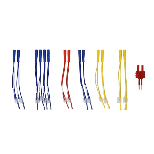 CTA Tools 8479 Y Test Lead Kit - Essential Test Leads for Diagnostics, Lead Test with Alligator Clips, Includes MINI, ATC, Maxi Fuse Connectors, Complements CTA 7662 Master Line Kit