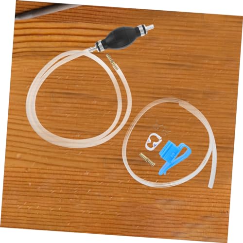 Mobestech 1set Manual Hand Pump Siphon for Transfer Hose Kit for Oil and Liquids Efficient Liquid Transfer Pump for Cars and Motorcycles
