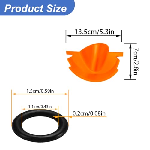 Oil Change Tool Kit for Harley Davidson Accessories,Oil Filter Wrench,Crankcase Fill Tool,Primary Case Funnel,Drip-Free Oil Filter Funnel,20PCS O-Rings
