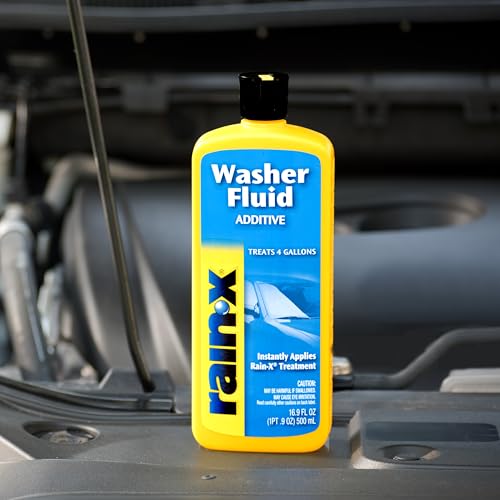 Rain-X RX11806D Washer Fluid Additive-16.9 fl. oz, 500. ml - size: 16.9 Fl Oz (Pack of 1)