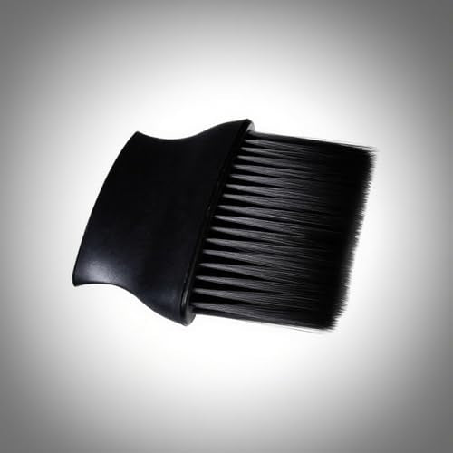 4 Pcs Auto Interior Dust Brush Set Soft Bristles Detailing Brush Dusting Tool Car Interior Cleaning Soft Brushes Duster for Automotive Dashboard, Air Conditioner Vents, Keyboard Dust Removal(Black) - color: Black