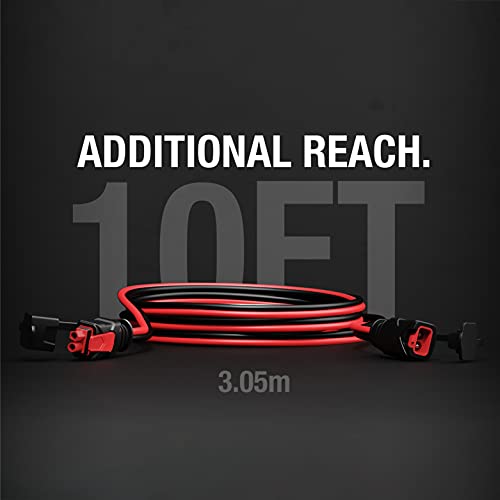 NOCO GC004 X-Connect 10-Foot Extension Cable Accessory Genius Smart Battery Chargers