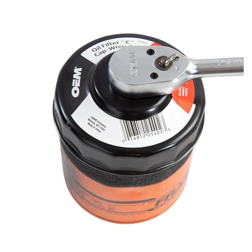 GreatNeck 25402 Cap Style Oil Filter Wrenches- “C” Cap (93 mm , 15 flutes)