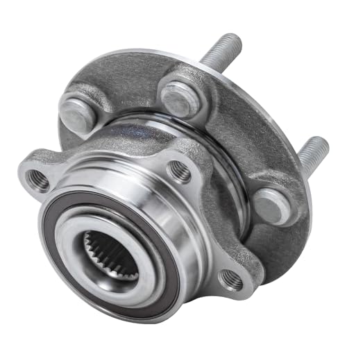 Detroit Axle - 2 Front Wheel Bearing Hubs for 2013-2020 Ford Fusion, Hub Bearing Lincoln MKZ Ford Police Responder SSV Plug-in Hybrid, Replacement Wheel Bearing and Hubs Assembly Set - style: 512498 x2/Pair