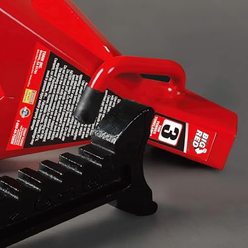BIG RED T43202 Torin Heavy Duty Steel Jack Stands: 3 Ton (6,000 lb) Capacity Car Lifting Stand,1 Pair (Not Suitable for SUV,Truck) - size: 3 Ton, style: Basic Style