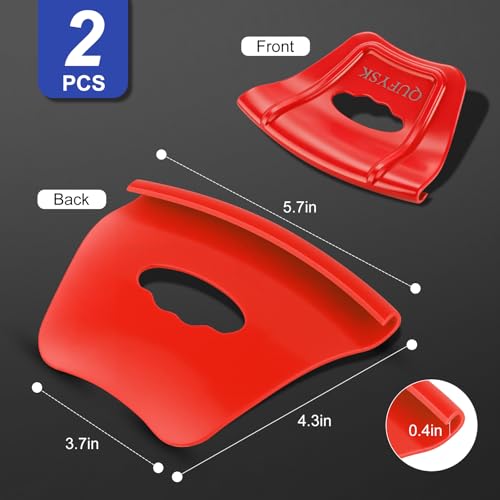 14.5" Tire Spoons Kit, Tire Changing Tool for Motorcycles, Dirt Bikes, Bicycles, Tire Install Removal Tool Set with 3 Tire Irons, 2 Rim Protectors, Tire Bead Holder Hook, Valve Core Tool, Bag
