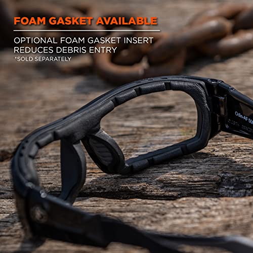 Ergodyne Skullerz ODIN Anti Scratch Safety Glasses, Anti-Fog, ANSI z87.1 - color: Clear