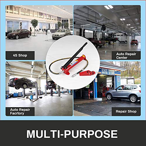 Anbull 10 Ton Porta Power Hydraulic Jack,Upgraded Hydraulic Combined Multifunctional Jack for car Repair,Auto Body Frame Repair Kit