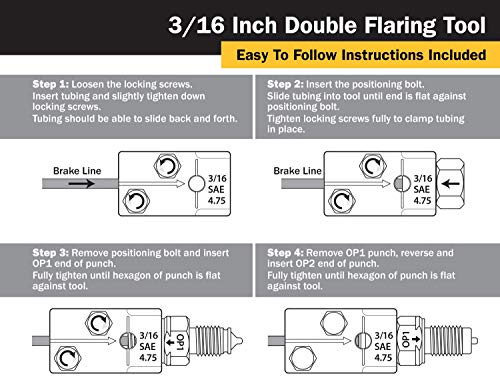 Titan 51535 3/16-Inch Double Flaring Tool - size: 3/16-Inch Dbl Flaring Tool