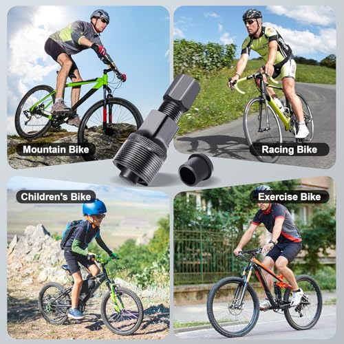 Crank Puller, Bike Crank Removal Tool, Crank Puller Bike Tool for Square Taper and Splined Cranks,Bike Crankset Arm Removal Tool for Maintenance, Repair, Cycling Power Bottom Bracket Tool