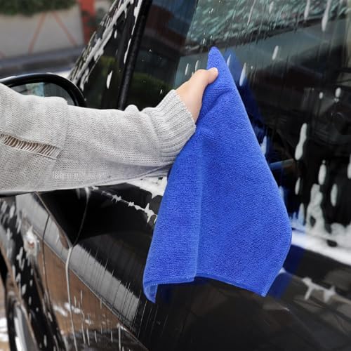 2 Pack Clay Towel 12 x 12 Inch, Microfiber Car Clay Bar Towel for Car Detailing - size: 12 x 12