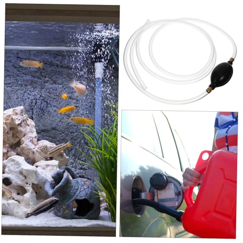 DECHOUS Oil Sucker Siphon Pump Manual Transfer Hose for Car Truck Lightweight and Siphon Kit for Effortless Liquid Transfer for Fish Water Changing