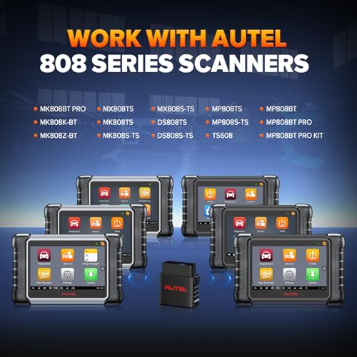 Autel MaxiSys MaxiVCI VCI Mini, 2026 Bluetooth OBD2 Diagnostic Adapter | Vehicle Wireless Interface for Car Scanner MaxiCOM MK808BT PRO MK808Z-BT MK808K-BT MP808BT Pro MK808S-TS MX808S-TS MP808S-TS