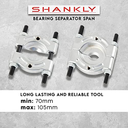Bearing Separator or Gear Puller, Universal Bearing Puller Tool or Pullers for Mechanics Heavy-Duty Pilot Bearing Removal Tool Large Bearing Puller Splitter (75-105mm)