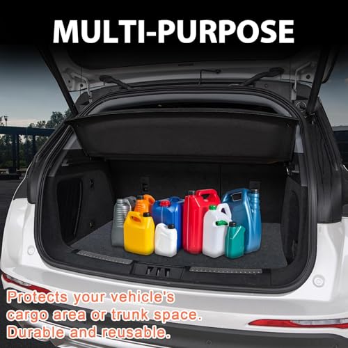 88" x 100" Oil Spill Mat,Premium Absorbent Oil Pad, Reusable, Washable,Waterproof Backing Contains Liquids, No Soak Through,Protects Garage Floor Surface - size: 88" x 100"