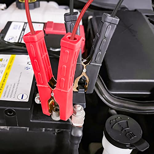 Goupchn Heavy Duty Crocodile Clamps Pure Copper 500A Car Battery Charger - 2PCS Power Replacement Battery Alligator Clips Jumper Cable Clamps Welder Clips for Car Automotive Vehicle Boat - size: 500A