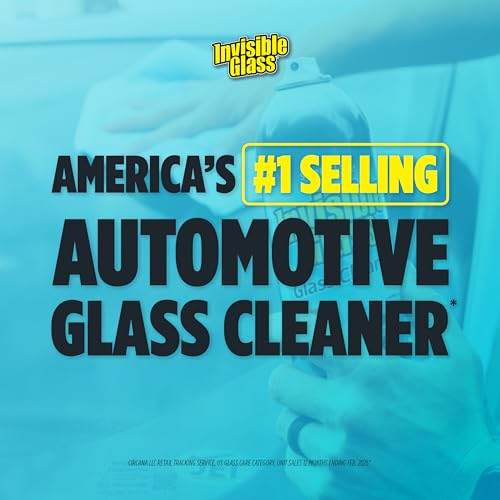 Invisible Glass 95160 Reach & Clean Windshield Cleaning Tool and Car Window Cleaner Tool for Interior and Exterior Auto Glass, Trucks, SUVs, RVs and Home Windows with 2 Microfiber Pads and Storage Bag - size: 1 Count (Pack of 1)