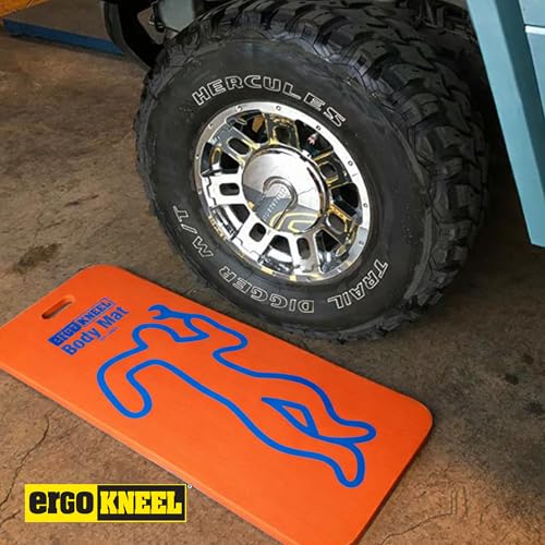 Body Work Mat, 41" x 17", 1" Thick Closed-Cell Foam | Heavy-duty body pad, Closed-cell foam, Aircraft maintenance, Industrial work, Garage use, Anti-fatigue - size: Body