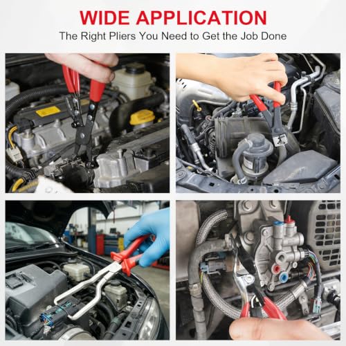 Upgrade Hose Clamp Kit for Water Hose and Coolant Radiator Heater | Automotive Hose Repair and Replacement