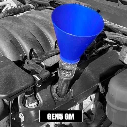 Engine Oil Funnel Compatible with Honda, Acura Vehicles | Spill-Free Hands-Free, with Extended Adapter for Limited Space, Fast & Easy Oil Change