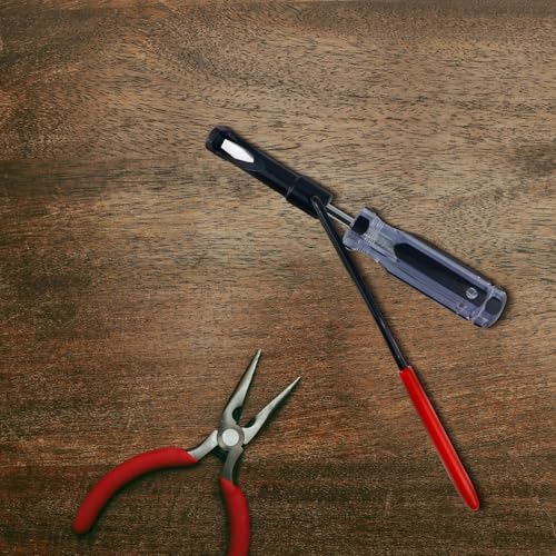10mm Valve Adjustment Tool Jam Nut, Slotted Valve Grinding & Lapping Tool, Valve Adjusting Stud, Jam Nuts with Window Cut Out for Positioning, for Honda Toyota and Other Japanese Auto Vehicle Engine - size: 10 mm