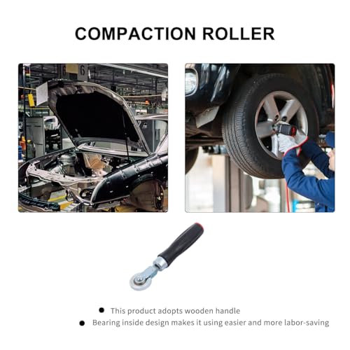 TEHAUX 3 Pcs Pressure Wheel Accessories in Automotive Bike Rollers Bike Tools Auto Sound Rolling Wheel Roller Tire Puncture Repair Tool Tire Repair Stitcher Patch Plastic