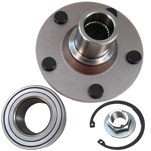 518515 Front Wheel Bearing Hub Assembly for Ford Escape 2001-2012, Mazda Tribute 2001-2012, Mercury Mariner 2005-2011 (2PCS) - size: 518515