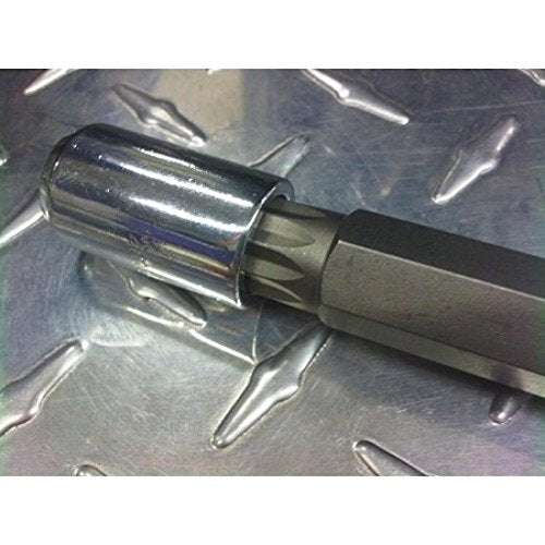 CTA Tools 4710 10-Point Lug Nut Bit Socket, 14mm, 1/2" Drive, 5" Long Tuner Lug Nut Socket with 13.75mm Point-to-Point Fitment