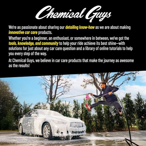 Chemical Guys Boars Hair Detailing Brush - Gentle Scratch-Free Cleaning for Wheels, Grilles, Emblems, and Interior Surfaces - Versatile Multi-Purpose Auto Detailing Brush for Deep Cleaning - Acc_S90 - style: 1 Pack