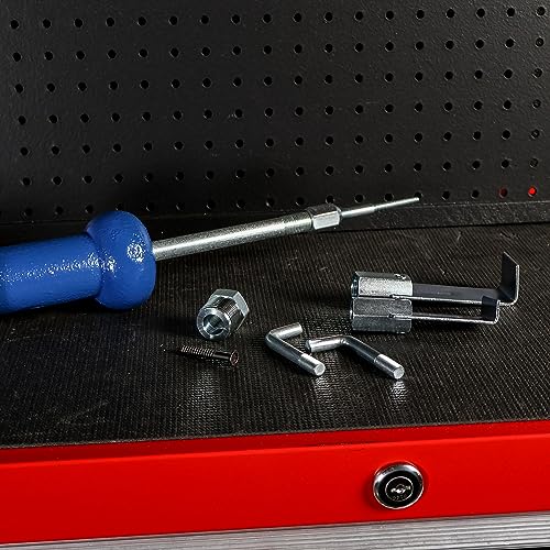 ABN Auto Slide Hammer 9-Piece Set, 5lb Pound – Puller Kit for Small Hail Dent Removal on Car Body