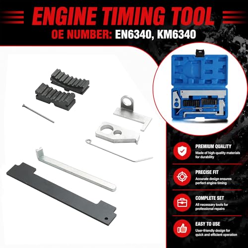 1.8 Ecotec 2010-2018 Timing Belt Kit w/VVT Sprockets & Tool Kit | Fit For Chevrolet Cruze Sonic Aveo Aveo5 1.6L 1.8L DOHC OE#K015603XS 55567048 55568386 - color: For GM 1.8L 2011-2018 Kit 4