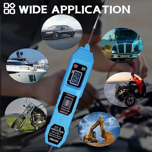Power Probe, 3.5V-36V DC Power Probe Short Finder | Circuit Tester & Voltage Tester with Test Light, Automotive Circuit Breake Finder Tool for Continuity Testing