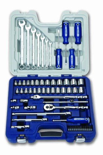Williams 50605 3/8-Inch Drive Socket, Screwdriver and Wrench Set, 62-Piece - size: 63 Piece (SAE & Metric), style: 3/8" Drive