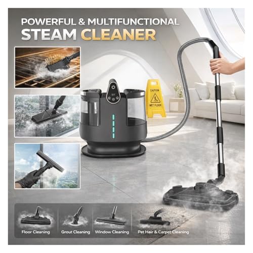 Carpet Cleaning Extractor, Portable Instant Heating Deep Cleaning Machine Home Upholstery Car Seats Kitchen Couch Carpet Cleaner Vacuum Washer Device