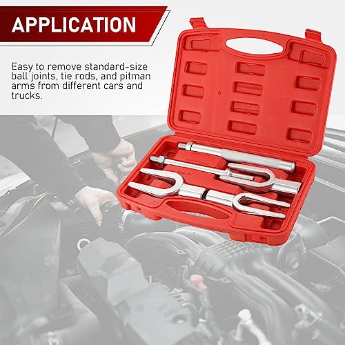 ATP Ball Joint Tie Rod and Pitman Arm 5 Piece Tool Kit Separator for Cars and Light Trucks