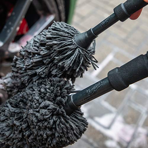 Meguiar's X1901EU Supreme Microfibre Wheel Brush, Large, Completely Safe Wheel Cleaning - size: Large