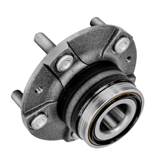 Detroit Axle - 2pc Rear Wheel Bearing and Hubs Assembly with 5-Lug for Ford Probe 1993-1997 & Mazda MX-6 MX6 1993-1997, 626 1993-2002, Non-ABS - style: 512119 x2/Pair