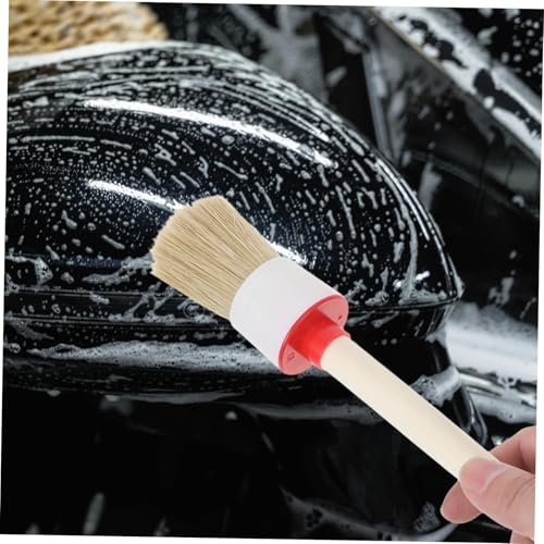10pcs Car Cleaning Brushes Set, Auto Interior Detailing Brush with Pp Bristles, Dust Removal Tool for Dashboard, Air Conditioner Vents, and Engine Cleaning