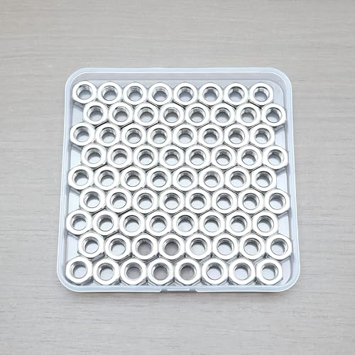 85 Pcs M8-1.25 Hex Nuts, 304 Stainless Steel | Standard Metric Coarse Thread, Hardware Nuts - size: M8 (85Pcs)