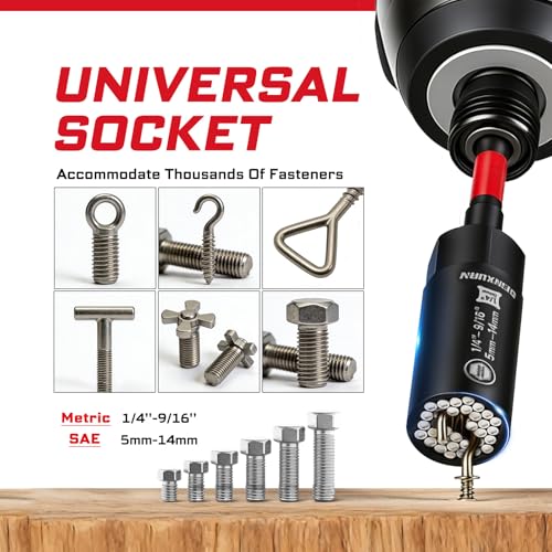 GEINXURN 68PCS Stubby Wrenches Bit Set, 72-Tooth Flex-Head Double Box End Mini Ratcheting Wrench Set Metric (10-19mm) with Screwdriver Bits, 1/4" Universal Socket for Computer, Auto & Bicycle Repair