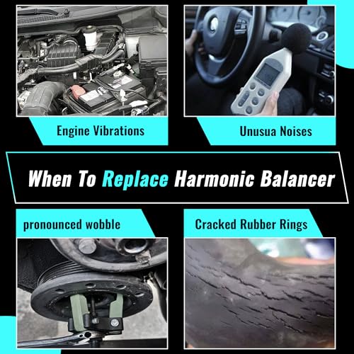 594-012 PartsFlow Harmonic Balancer Crankshaft Pulley Compatible with Chevrolet Biscayne Blazer C10 C20 C30 Pickup G10 G20 G30 Impala For GMC C15 C1500 K25 K2500 Suburban For Pontiac Firebird