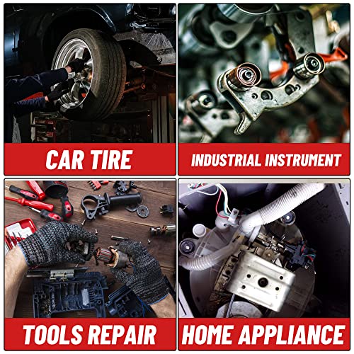 20-Pcs Bolt Nuts Extractor Set 3/8'' Drive Easy Out | Bolt Extractor Set Rounded Bolt Remover Heavy Duty Broken Bolt Extractor Kit for Damaged, Frozen Bolts, Lug Nut, Nuts, Screws - size: 20Pcs