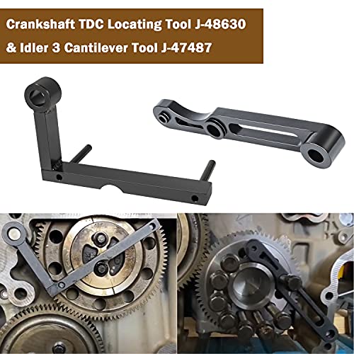 DD15 Timing Tool Engine Brake Adjustment Tool/Engine Barring Tool/TDC Locating Pin/Fuel Line Socket/Idler 3 Cantilever Tool/Crankshaft TDC Locating Tool/Camshaft Timing Tools for Detroit Diesel DD15