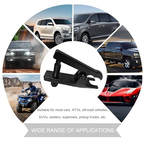 Ball Joint Separator Tool, Adjustable Ball Joint Puller and Extractor Adjusts from 1-1/2" to 1-7/8", Universal Removal Tool for Separating Arms, Tie Rods & Ball Joints on Cars