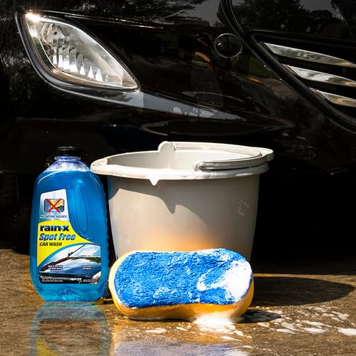 Rain-X 620073 - Car Wash Deep Cleaning, High Foam Soap Provides Spot Free Shine with No Towel Or Hand Drying Needed - Car soap for car cleaning and detailing 48 fl oz - size: 48 Fl Oz (Pack of 1), style: Pack of 1