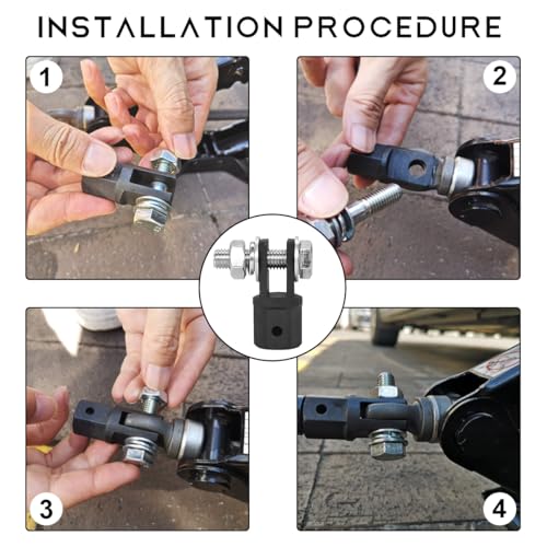 Scissor Jack Adapter, Scissor Jack Drill Adapter for 1/2" Drive Impact Wrench or 13/16" Lug Wrench, Power Drill Scissor Jack Connector for Car RV Trailer, Car Accessories