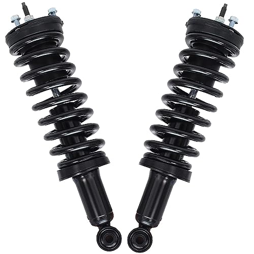 Detroit Axle - RWD Front Struts Kit for 2004-2012 Chevrolet Colorado GMC Canyon 2 Ready Struts w/Coil Spring 2 Sway Bar End Links 2005 2006 2007 2008 2009 2010 2011 Replacement Suspension - 4pc Set - size: 10081-4-DA/ sway kit